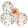 APARELHO JANTAR/CHA 20PCS CERAMICA BIONA DONNA LIRIOS AP20-5410
