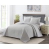 COLCHA CASAL ETERNITY ROZAC 220X240 LISTRAS