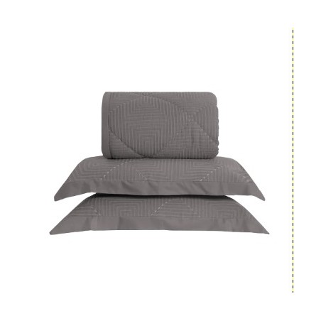 COLCHA KING TAJ MAHAL S1 ROZAC 260X280 CINZA