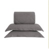 COLCHA KING TAJ MAHAL S1 ROZAC 260X280 CINZA