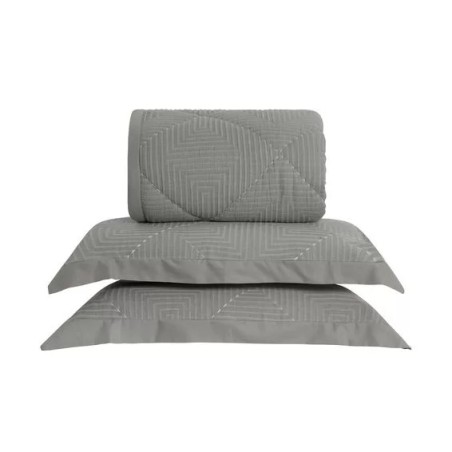 COLCHA KING TAJ MAHAL S1 ROZAC 260X280 PRATA