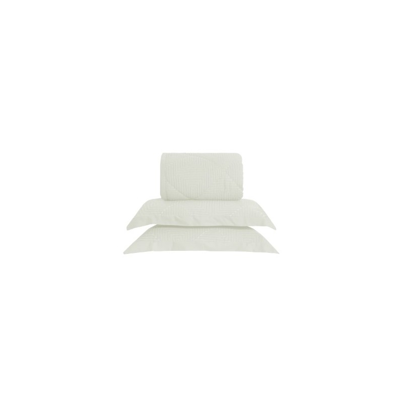 COLCHA QUEEN TAJ MAHAL S1 ROZAC 240X260 MARFIM COLCHA QUEEN TAJ MAHAL S1 ROZAC 240X260 MARFIM