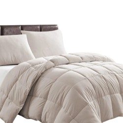 EDREDOM QUEEN PLUMAGE S1 ROZAC 240X260 BEGE