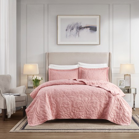 COLCHA QUEEN OURO 300 FIOS CORTTEX S2 240X260 *700680 ROSE