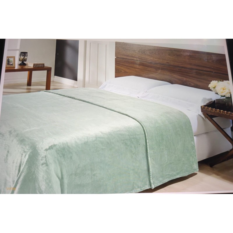 COBERTOR QUEEN TOQUE DE SEDA NC NIAZITEX 220X240 MENTA COBERTOR QUEEN TOQUE DE SEDA NC NIAZITEX 220X240 MENTA