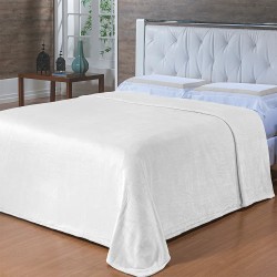 COBERTOR KING TOQUE DE SEDA NC NIAZITEX 240X260 BRANCO