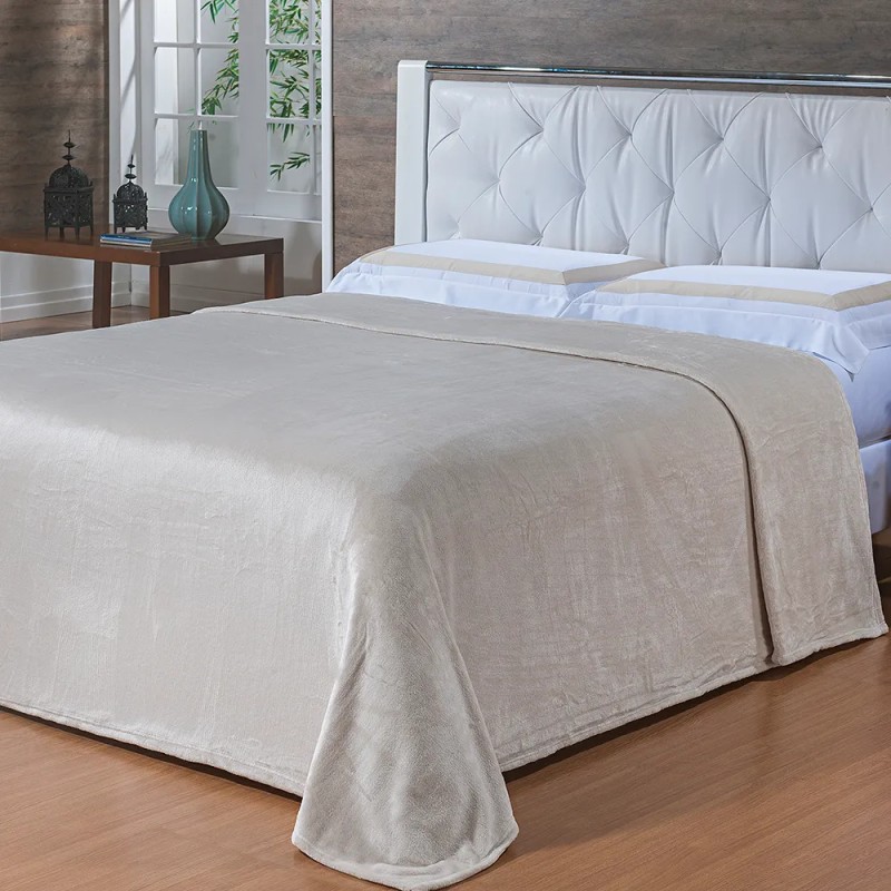 COBERTOR KING TOQUE DE SEDA NC NIAZITEX 240X260 MARFIM COBERTOR KING TOQUE DE SEDA NC NIAZITEX 240X260 MARFIM