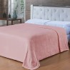 COBERTOR QUEEN TOQUE DE SEDA NC NIAZITEX 220X240 ROSE