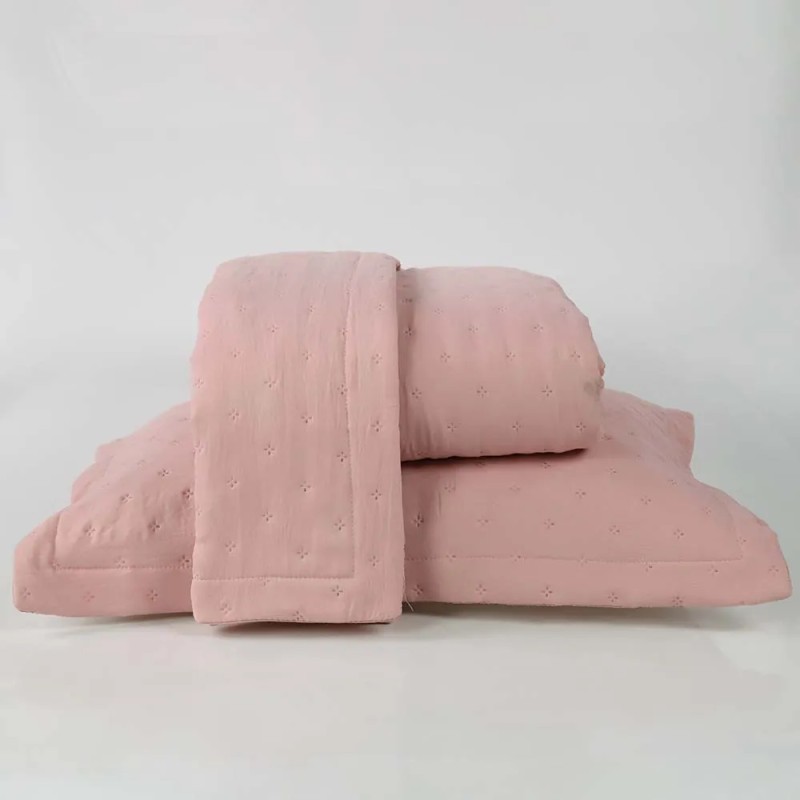 COLCHA QUEEN ULTRASSONICA IBIZA 240X260 NIAZITEX ROSE COLCHA QUEEN ULTRASSONICA IBIZA 240X260 NIAZITEX ROSE