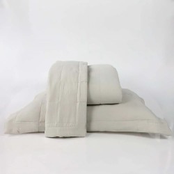 COLCHA SOLTEIRO BARCELONA 160X240 NIAZITEX CINZA CLARO