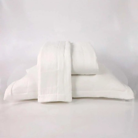 COLCHA SOLTEIRO BARCELONA 160X240 NIAZITEX BRANCO