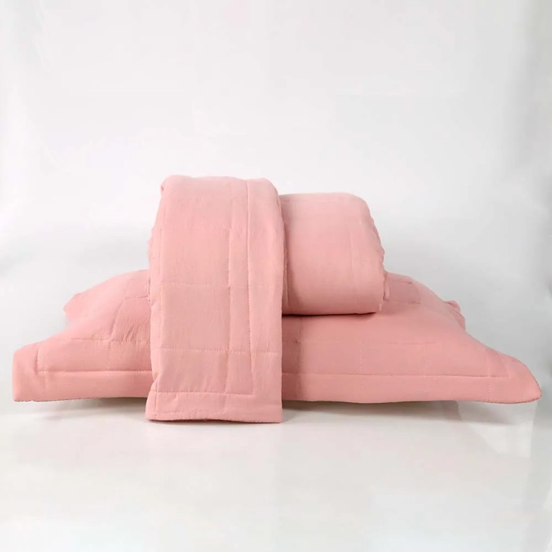 COLCHA SOLTEIRO BARCELONA 160X240 NIAZITEX ROSE COLCHA SOLTEIRO BARCELONA 160X240 NIAZITEX ROSE