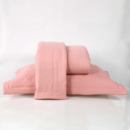 COLCHA SOLTEIRO BARCELONA 160X240 NIAZITEX ROSE