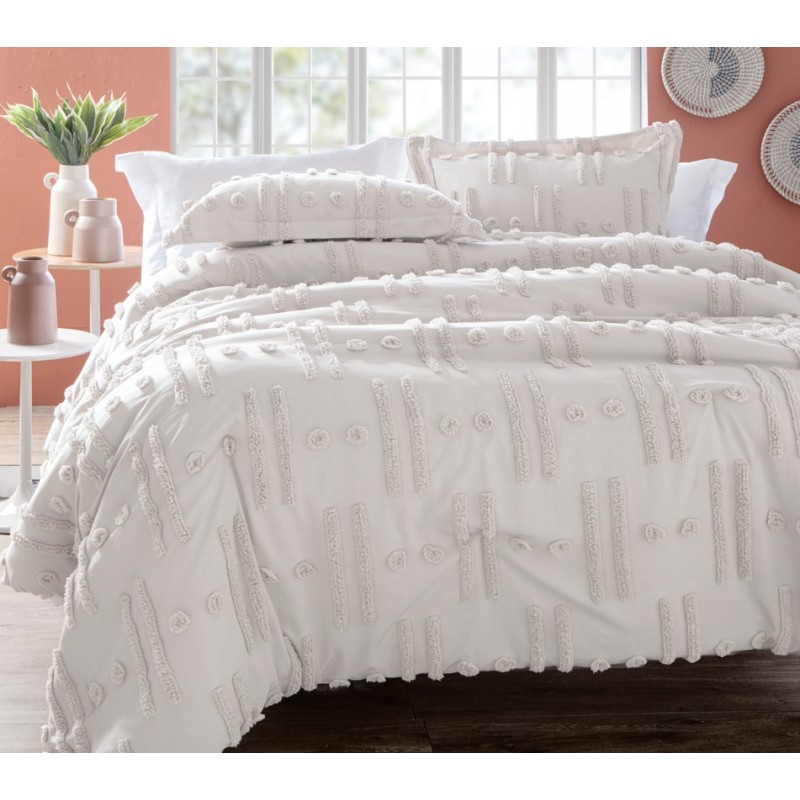 EDREDOM CASAL URBAN SHAGGY 220X240 ROZAC BRANCO EDREDOM CASAL URBAN SHAGGY 220X240 ROZAC BRANCO