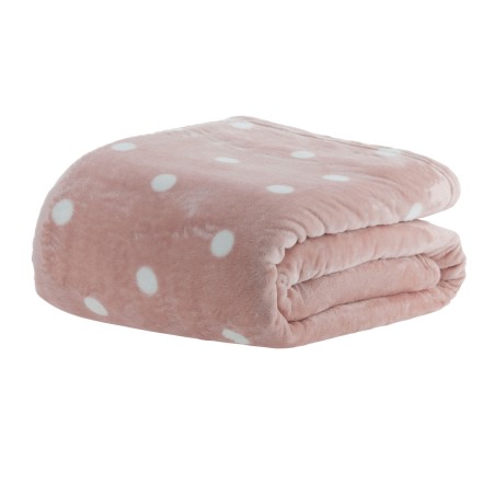 COBERTOR SOLTEIRO BLANKET VINTAGE KACYUMARA 160X220 BALL ROSE *008035.