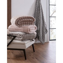 COBERTOR CASAL BLANKET COURCHEVEL KACYUMARA 180X220 FEND STONE *360280