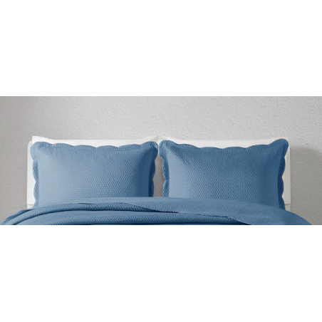 PORTA TRAVESSEIRO MILAO COLOR ART S6 CORTTEX 50X70 *700108 AZUL
