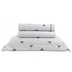 JOGO CAMA SOLTEIRO VINTAGE EST KACYUMARA 180X240 TENIS *004060.2832.U