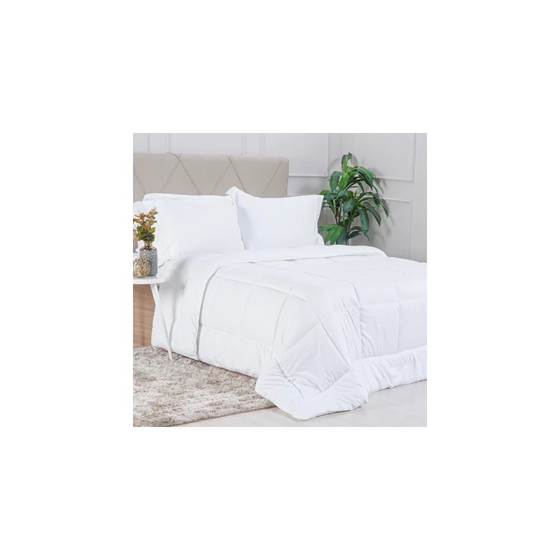 EDREDOM CASAL PRIME 180X220 TESSI BRANCO EDREDOM CASAL PRIME 180X220 TESSI BRANCO