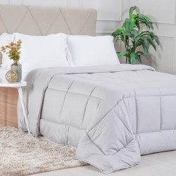 EDREDOM CASAL PRIME 180X220 TESSI SMOKE