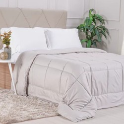 EDREDOM CASAL PRIME 180X220 TESSI GREIGE