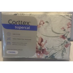 JOGO CAMA CASAL SUPERCAL S3 CORTTEX 200X220 *700573 DES. 02