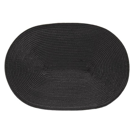 LUGAR AMERICANO LUNA OVAL 33X48CM PRETO *309097