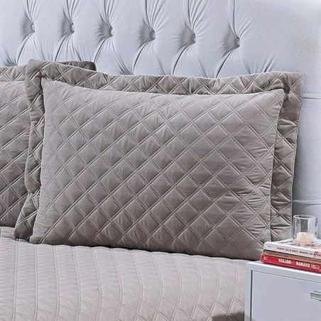 PORTA TRAVESSEIRO SICILIA 50X70 NIAZITEX KAKI