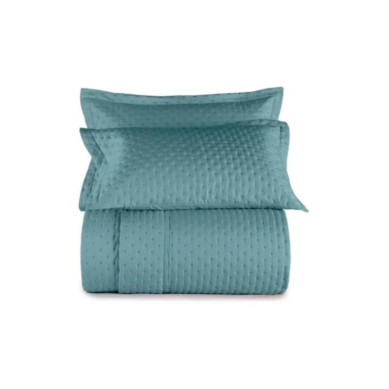 COLCHA FRISSON 3PCS 280X260 ALTENBURG KING AZUL DAY