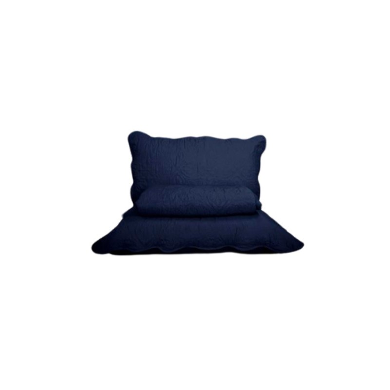 COLCHA QUEEN SIENA 240X260 *5238103 MARINHO COLCHA QUEEN SIENA 240X260 *5238103 MARINHO