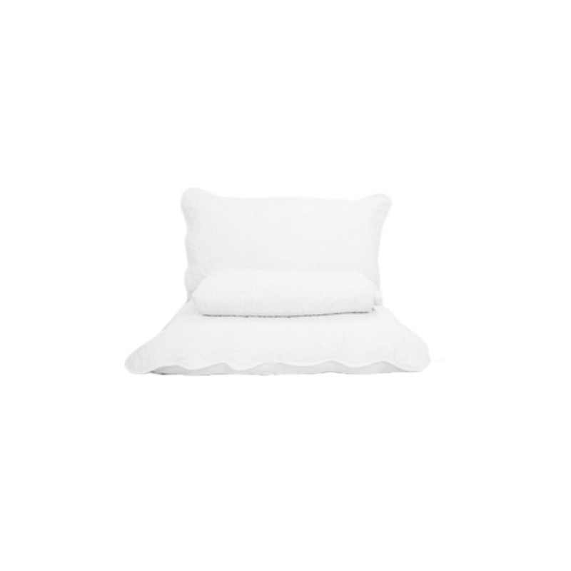 COLCHA SOLTEIRO SIENA 160X220 *5236103 BRANCO