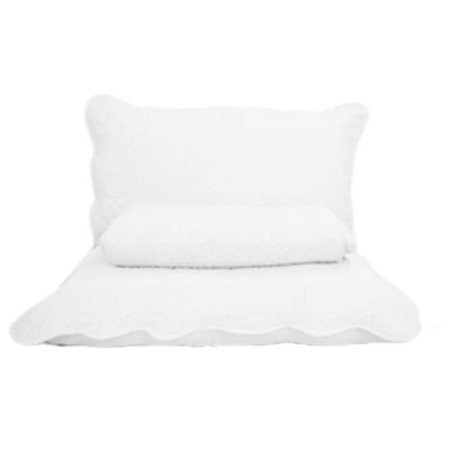 COLCHA SOLTEIRO SIENA 160X220 *5236103 BRANCO