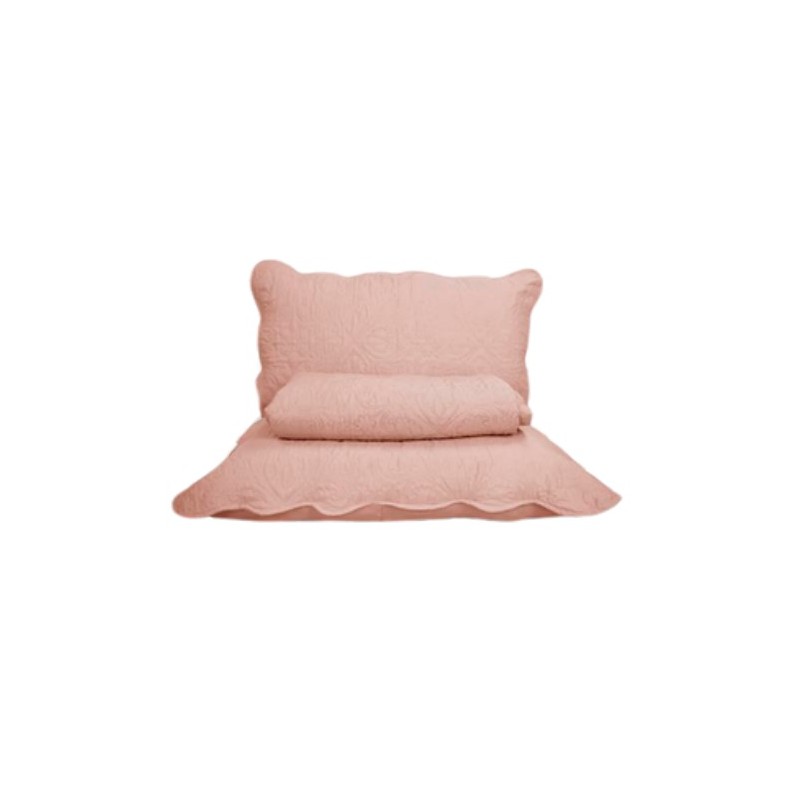 COLCHA SOLTEIRO SIENA 160X220 *5236103 ROSE COLCHA SOLTEIRO SIENA 160X220 *5236103 ROSE