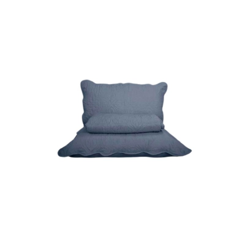 COLCHA SOLTEIRO SIENA 160X220 *5236103 AZUL