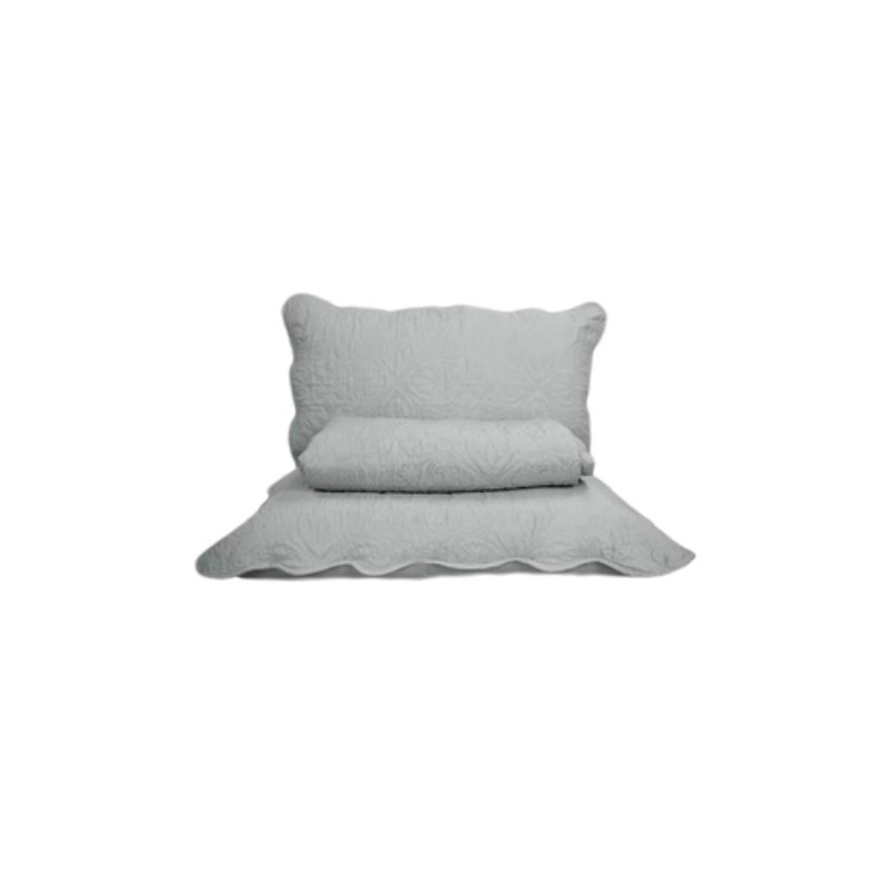 COLCHA SOLTEIRO SIENA 160X220 *5236103 CINZA
