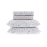 JOGO CAMA CASAL NEW INNOVI 180FIOS KACYUMARA 210X250 MARIPOSY *004078.