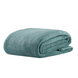 MANTA MICROFIBRA CASAL HOME DESIGN LISA S1 180X220 CORTTEX VERDE