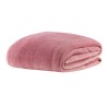 MANTA MICROFIBRA CASAL HOME DESIGN LISA S1 180X220 CORTTEX ROSA