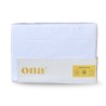 JOGO CAMA CASAL 230 FIOS 4PCS 30 ALT 220X250 ONA BRANCO