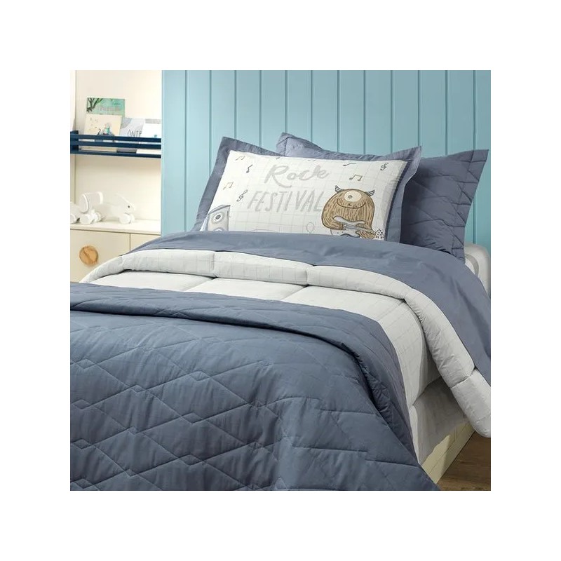 COLCHA SOLTEIRO MUSICAL KARSTEN 180X260 *3109145 COLCHA SOLTEIRO MUSICAL KARSTEN 180X260 *3109145
