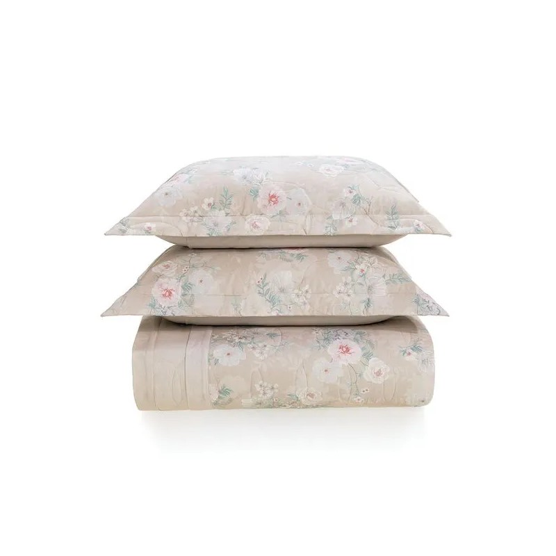 COLCHA CASAL POLIANA 3PCS 160 FIOS KARSTEN 220X255 *3493115 COLCHA CASAL POLIANA 3PCS 160 FIOS KARSTEN 220X255 *3493115