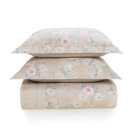 COLCHA CASAL POLIANA 3PCS 160 FIOS KARSTEN 220X255 *3493115