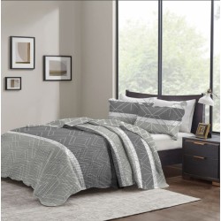 COLCHA QUEEN PARIS COLOR ART SORT-EST 23 CORTTEX 240X260 *700070 DES.