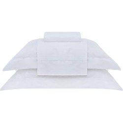 JOGO CAMA QUEEN LIVING ART 4PCS 300 FIOS CETIM CORTTEX 240X260 *700696