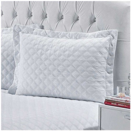 PORTA TRAVESSEIRO SICILIA NIAZITEX BRANCO ÚNICO