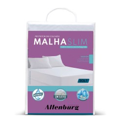 PROTETOR COLCHAO SOLTEIRO MALHA SLIM ALTENBURG BRANCO 90X190X40