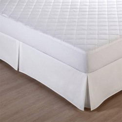 SAIA P/COLCHAO  PRATA SANTISTA BRANCO CASAL