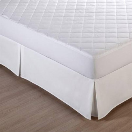 SAIA P/COLCHAO  PRATA SANTISTA BRANCO CASAL