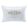 TRAVESSEIRO PRIME 400 FIOS 50X70 JUMA BRANCO ÚNICO