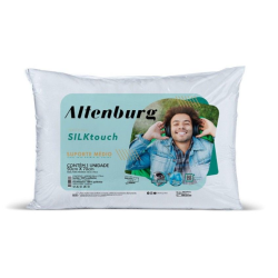 TRAVESSEIRO SILK TOUCH ALTENBURG BRANCO 50X70